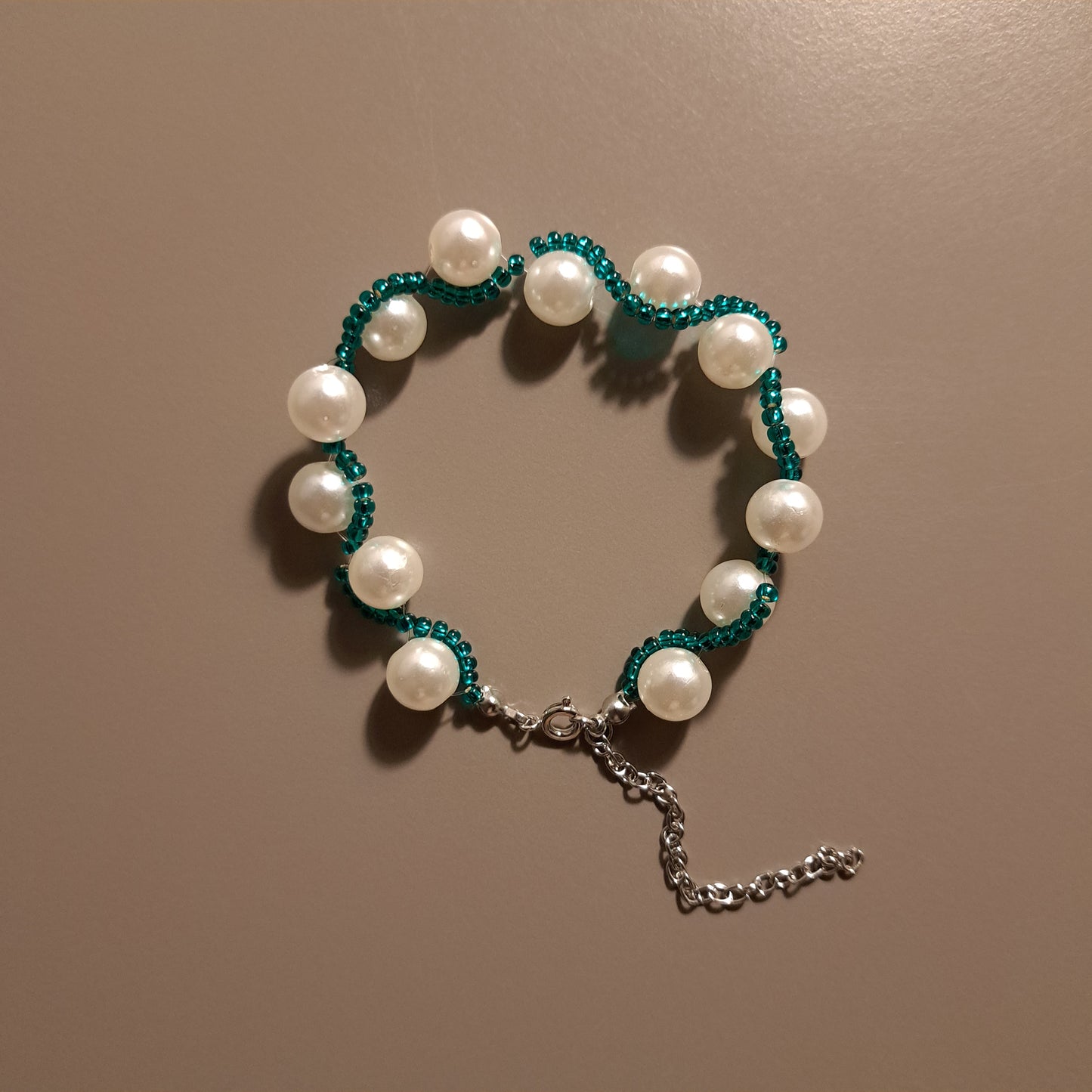 Bracelet bisous tous doux-vert